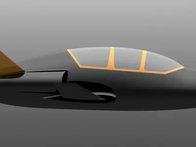 V-33 3percent Scale Free 3D print model