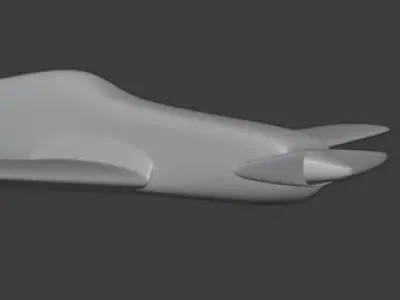 plane bf-109 3D model