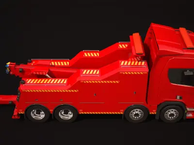 Generic Recovery Truck 3D model