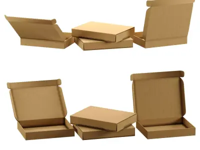 cardboard box 3D model purchase