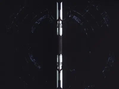Carl lightsaber 3D model