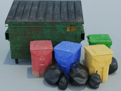 Urban Trash can Pack