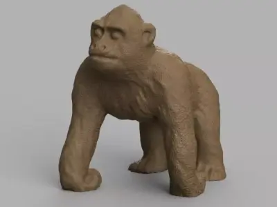Gorille gorilla 3D print model