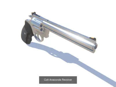 Handgun Pistols Bundle 3D Model Pack