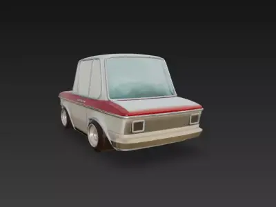 BMW CARTOON 3D print model