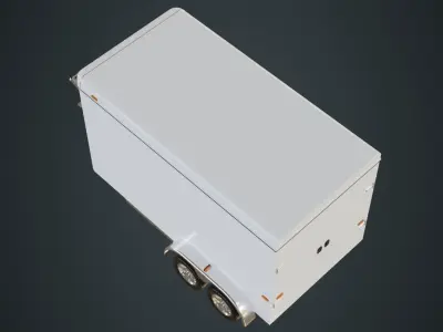Cargo Trailer 1 3D model