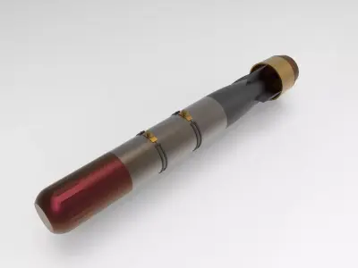 MK46 torpedo 3D print model