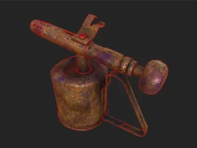 Tools Pack 2 Low-poly 3D model