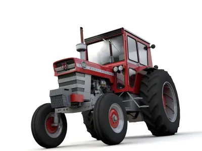 Massey Ferguson 1130 Cabine type1 Tractor 3D model