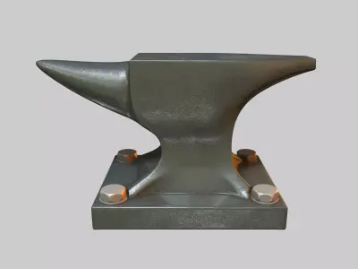 Metal Anvil 3D model