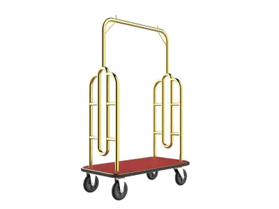 Hotel Trolley 07 3D model