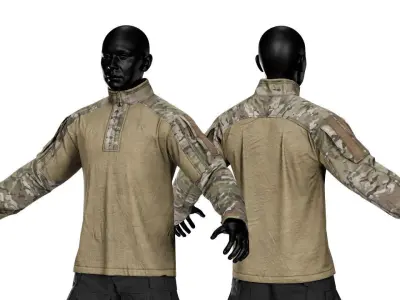 CRYE PRECISION G3 ALL WEATHER COMBAT SHIRT Low-poly 3D model