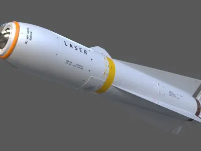 The AGM-65E Maverick 3D model