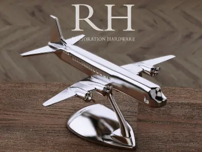 RH AIRCRAFTS DECORATION SET OF 4 Free 3D model