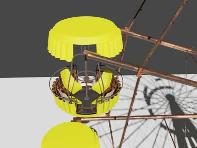 Chernobyl ferris wheel 3D model