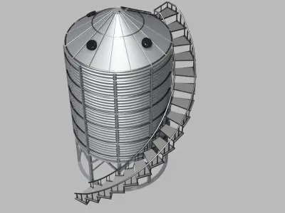 GRAIN BIN 3D model