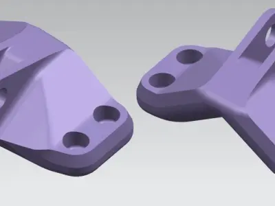GE BRACKET Free 3D model