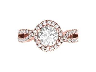 Wedding Ring  3D print model 195
