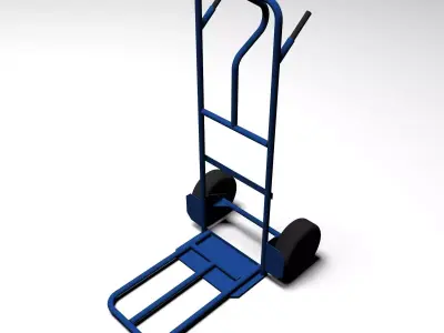 Handtruck 3D model purchase
