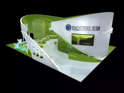 Exhibition - Size - 21X16-3DMAX2009-008 3D model