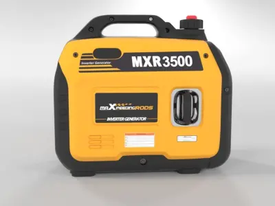 maXpeedingrods  Portable Inverter Generator Petrol Silent Low-poly 3D model