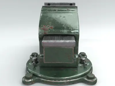 vise tool Low-poly 3D model purchase