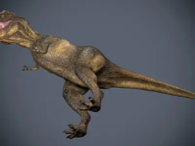 Tyrannosaurus  Rex-model Low-poly 3D model
