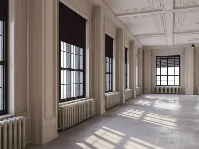 Loft interior 8 3D model