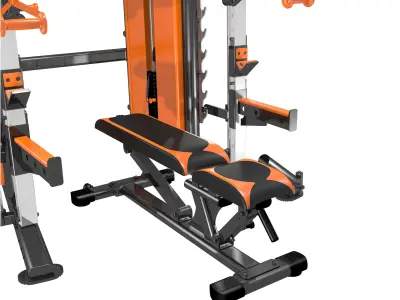 universal sports equipment 3D model