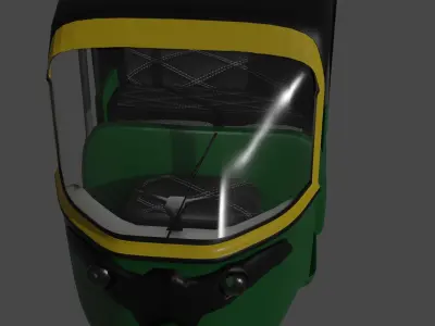 indian auto 3D model