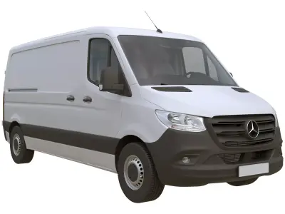 Mercedes-Benz Sprinter L2H1 Van 3D model
