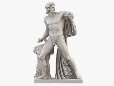  Achilles Statue 