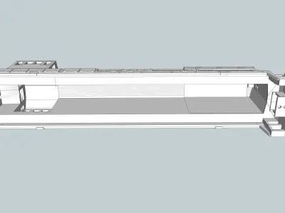 GE U18B Locomotive Shell N Scale 3D print model