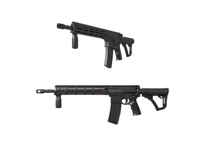 Daniel Defense DDM4 V7 3D print model purchase