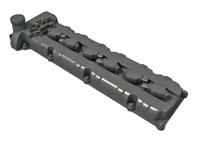 Engine Valve Cover 3D model by 3D-Horse