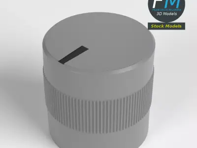 Small knob 3D model