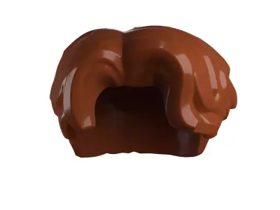 Custom3Dprint Minifigure Accessory - Minifigure Hair S2 - 130 3D print model