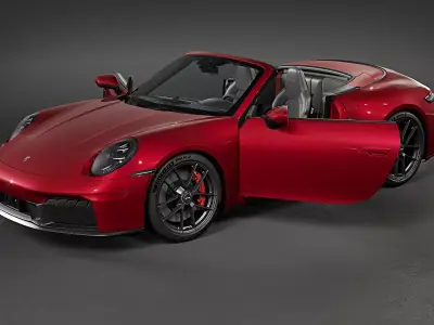 2026 Porsche 911 Carrera 4 GTS Cabriolet 992  3D model