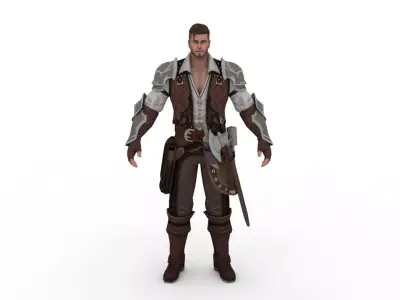 Soldier 3D model purchase