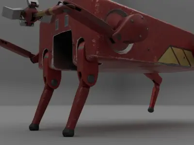working robot  3D model