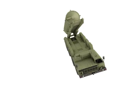 5T 92 transport  charging machine complex  3D model