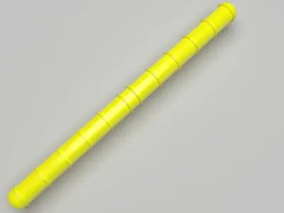 Yellow Pipeline 3D model