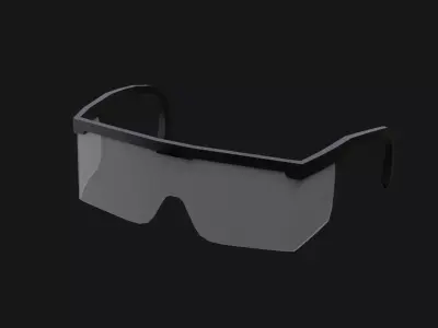 Protective Glasses Low-poly 3D model purchase