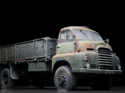 Military General Service Vehicle 3D model