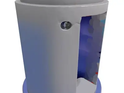 Futuristic Energy Core Reactor 3D model