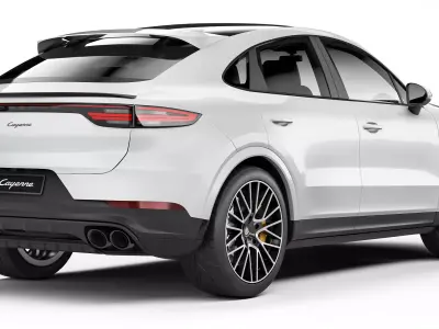 Porsche Cayenne Coupe 2020 3D model