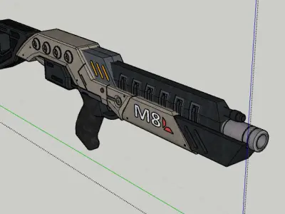 M8 Avenger Low-poly 3D model
