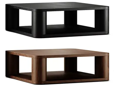 Crate and Barrel Oakhurst Coffee Tables 3D model