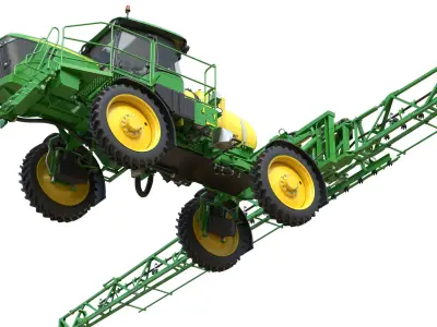 JohnDeere R4023 Fix Low-poly 3D model