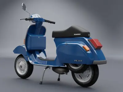 Vespa PK-50 1982 3D model